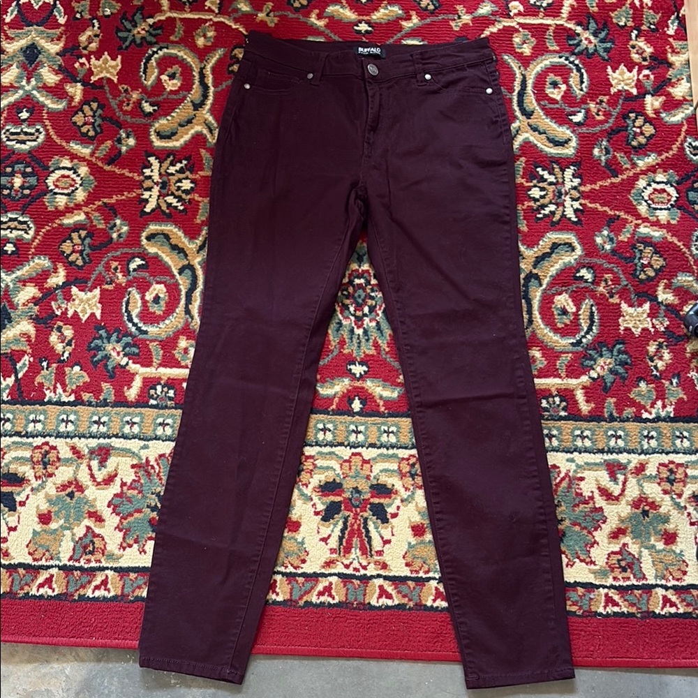 Buffalo Mid-Rise Skinny Stretch Jeans